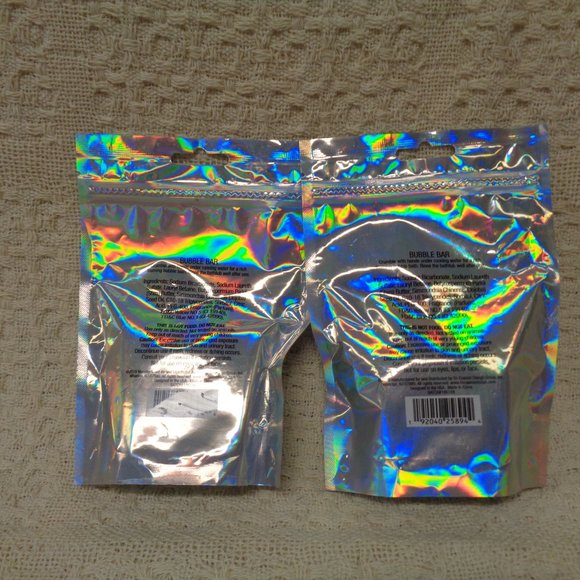 Bubble Bath foaming bar Citrus Mint  Set of 2 - Picture 2 of 3